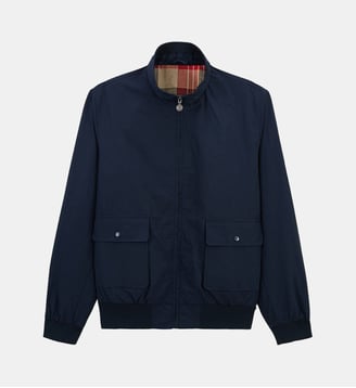 Blouson bomber zip  - Serge Blanco - Bleu marine