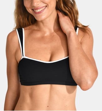 Haut de maillot bandeau Esny - Livia - Noir