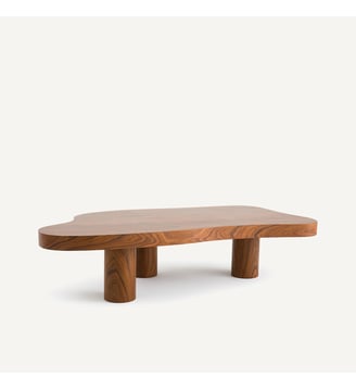 Table basse en plaqué palissandre - AM.PM - Palissandre