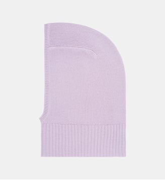 Cagoule en cachemire - Bompard - Violet foncé