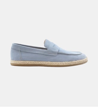 Mocassins corde - Jules & Jenn - Bleu clair