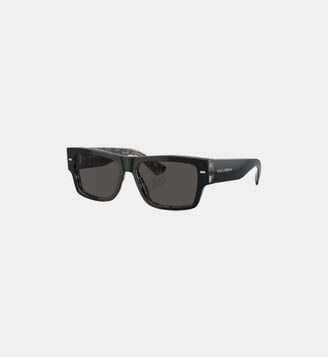 Lunettes de soleil Rectangulaire DG4451 - Dolce & Gabbana - Noir