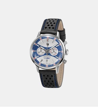 Montre Rallye Argenté, Bleu 670051 - Lip - Argenté