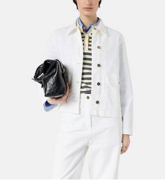 Veste en denim blanc - THYRA - Gerard Darel - Blanc