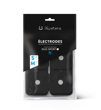 Electrode pour Duo Sport 2 - Bluetens - Noir