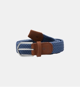 Ceinture tressée BELT - Faguo - Bleu foncé