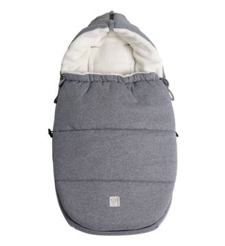 Chancelière universelle pour cosy Jersey Hood - Kaiser - Gris