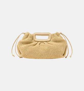 Clutch Mipli effet bouclette - Maje - Sable