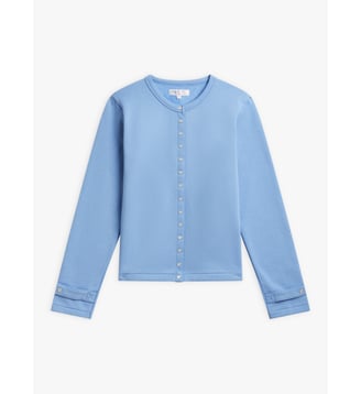 cardigan pression Rosana - Agnès b. - Bleu dream