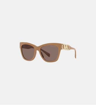 Lunettes de soleil Papillon MK2182U Empire Square - Michael Kors - Marron