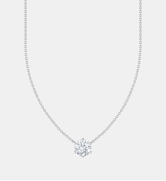 Chaîne avec pendentif à zircone blanche - Thomas Sabo - Argent