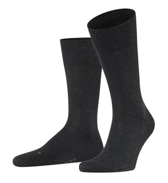 Chaussettes Sensitive London Coton - Falke - Ardoise