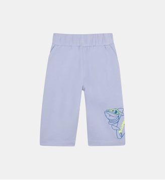 Bermuda en molleton - Billieblush - Angel blue