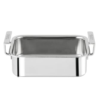 Mini plat à four inox - 10 cm, 10cm - Cristel - Argenté brillant