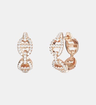 Boucles D'Oreilles Marine - APM Monaco - Rose