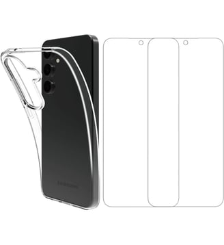 Pack Samsung S25FE coque + verre trempé - Essentiel B - Standard