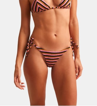 Bas de bikini classique à nœud Butterfly - Robin Collection - Multicolore