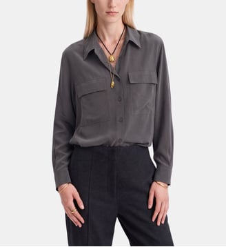 Chemise Demo - Vanessa Bruno - Gris clair