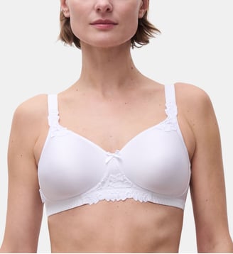 Soutien-gorge sans armature maintien - Chantelle - Blanc