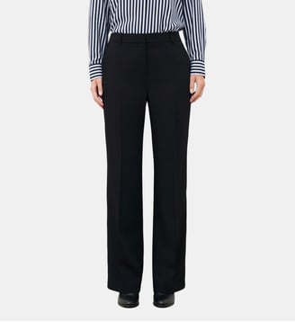 Pantalon pclem - Coupe droite - Caroll - Noir