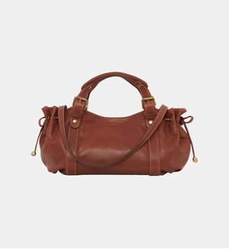 Mini sac à main en cuir – 12H - Gerard Darel - Tan