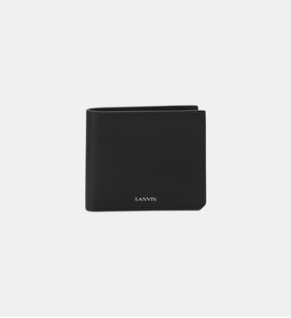 Portefeuille Compagnon En Cuir - Lanvin - Noir