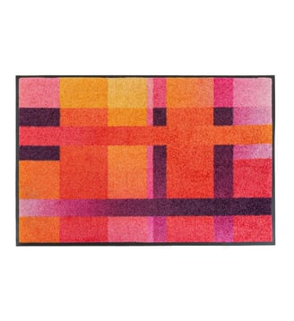 Tapis decor caoutchouc & nylon - Garnier Thiebaut - Multicolore