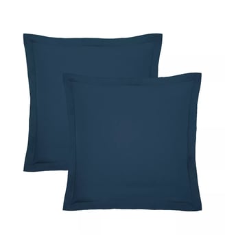 Lot de 2 taies percale de coton - Garnier Thiebaut - Ocean