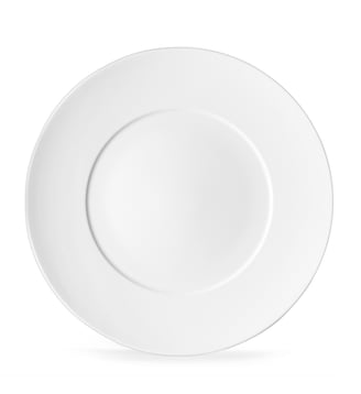 Assiette de présentation ronde par 3 Médard de Noblat