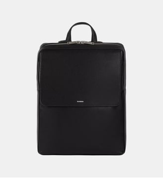 Sac à dos en cuir - Sandro - Noir