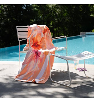 Drap De Plage Transat - Anne de Solène - Orange