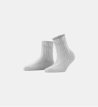 Chaussettes À Picots Bedsock Angora - Falke - Argent