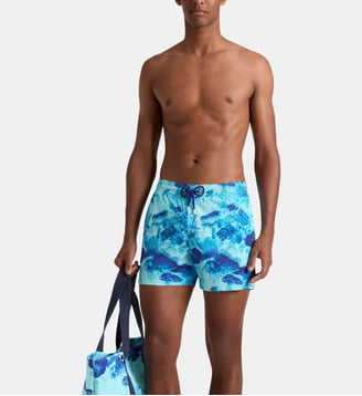 Maillot de bain court stretch Coral Reef - Vilebrequin - Oxygene