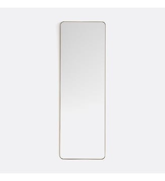 Miroir rectangulaire en métal fer 50x150 cm La Redoute Interieurs