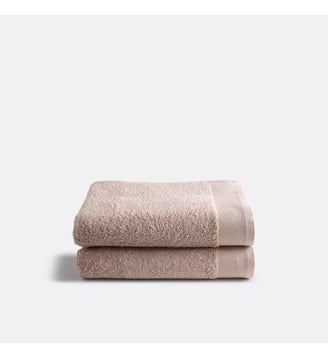 Lot 2 serviettes éponge 500 g/m2 La Redoute Interieurs