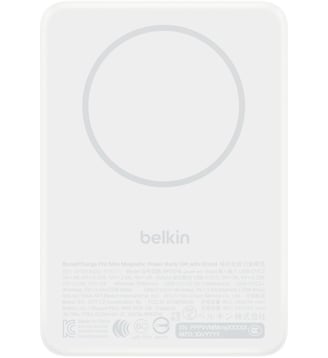 Batterie externe Boostcharge 15W Magnetique Blanc - Belkin - Standard