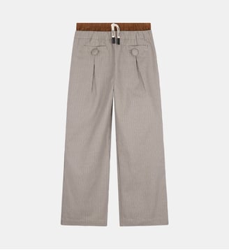 Pantalon imprimé - Marc Jacobs Kids - Camel