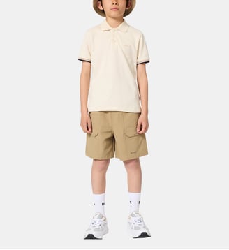 Polo manches courtes - BOSS Kidswear - Vanille