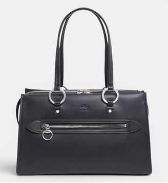 Sac à main moyen Celys - Lacoste - Noir