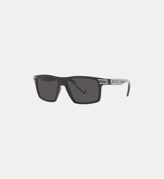 Lunettes de soleil Rectangulaire DG6160 - Dolce & Gabbana - Noir