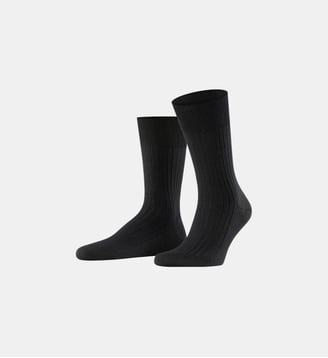 Chaussettes Bristol Pure - Falke - Noir