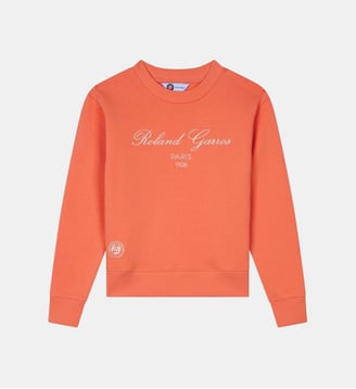 Sweat Sporty Chic - Roland-Garros - Corail