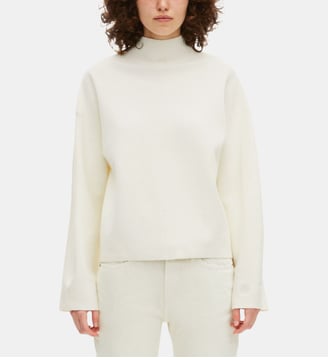 Pull col cheminée - The Kooples - Écru