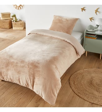 Parure de lit enfant polaire, Polaire carré So'Home