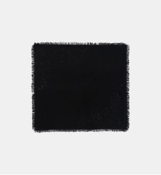 Foulard Mini Stevie Strass Western 55 - Zadig&Voltaire - Noir