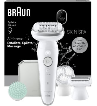 Epilateur électrique Legepil SES9-080 Silv Box MN - Braun - Gris