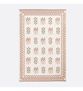 Tapis en laine tissé plat - La Redoute Interieurs - Multicolore