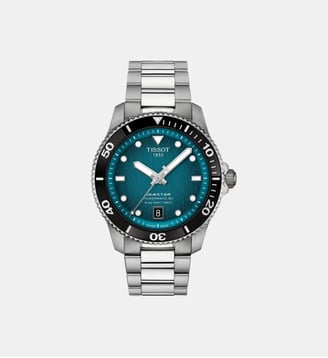 Montre automatique Seastar Bleu T1208071109100 - Tissot - Argenté