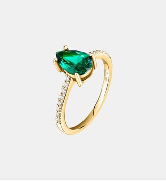 Bague TESORI - Morellato - Or jaune et vert