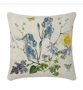 Housse de coussin lin & coton - Garnier Thiebaut - Naturel